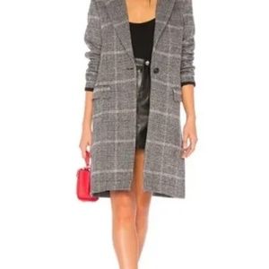 Rails - Anders Charcoal Pink Plaid Coat